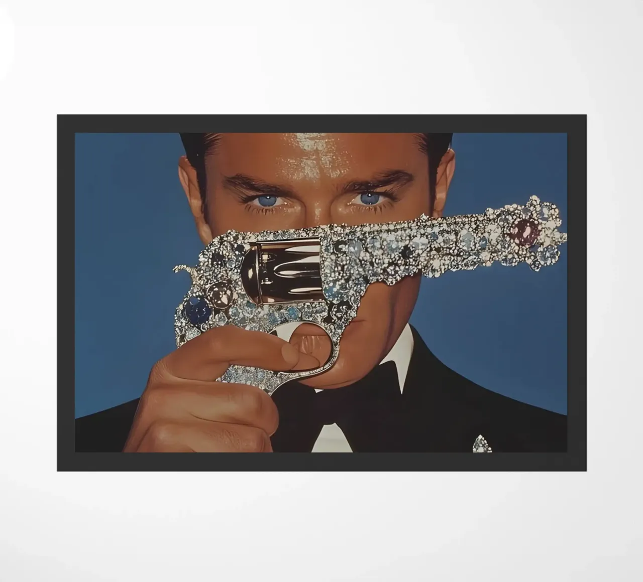 Roger Moore zerbino da Low poly art
