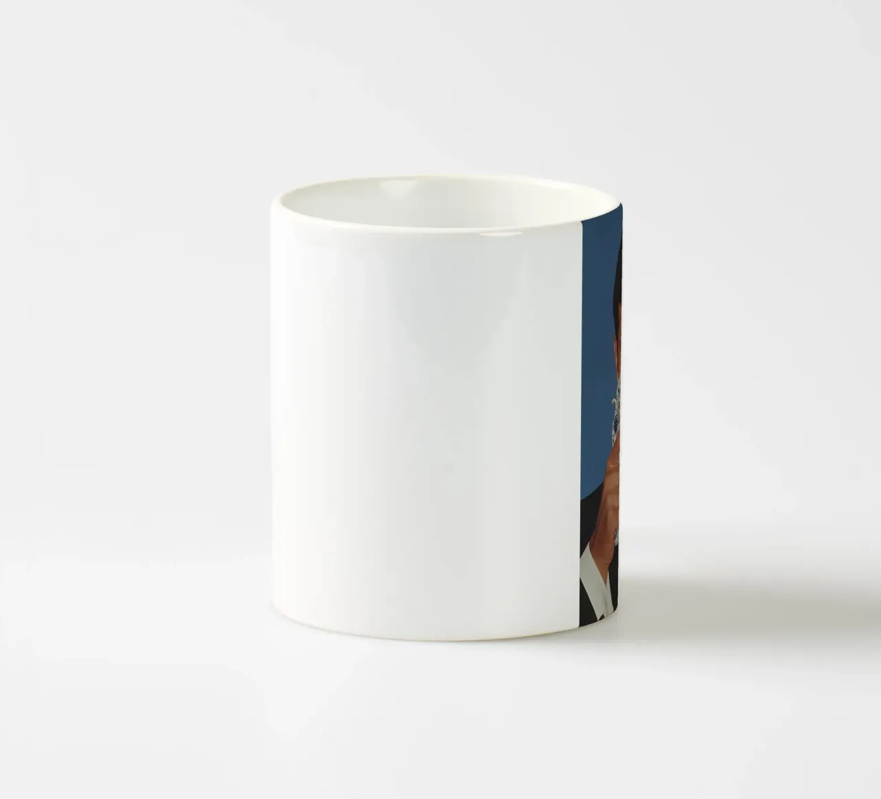 Roger Moore tazza in ceramica da Low poly art