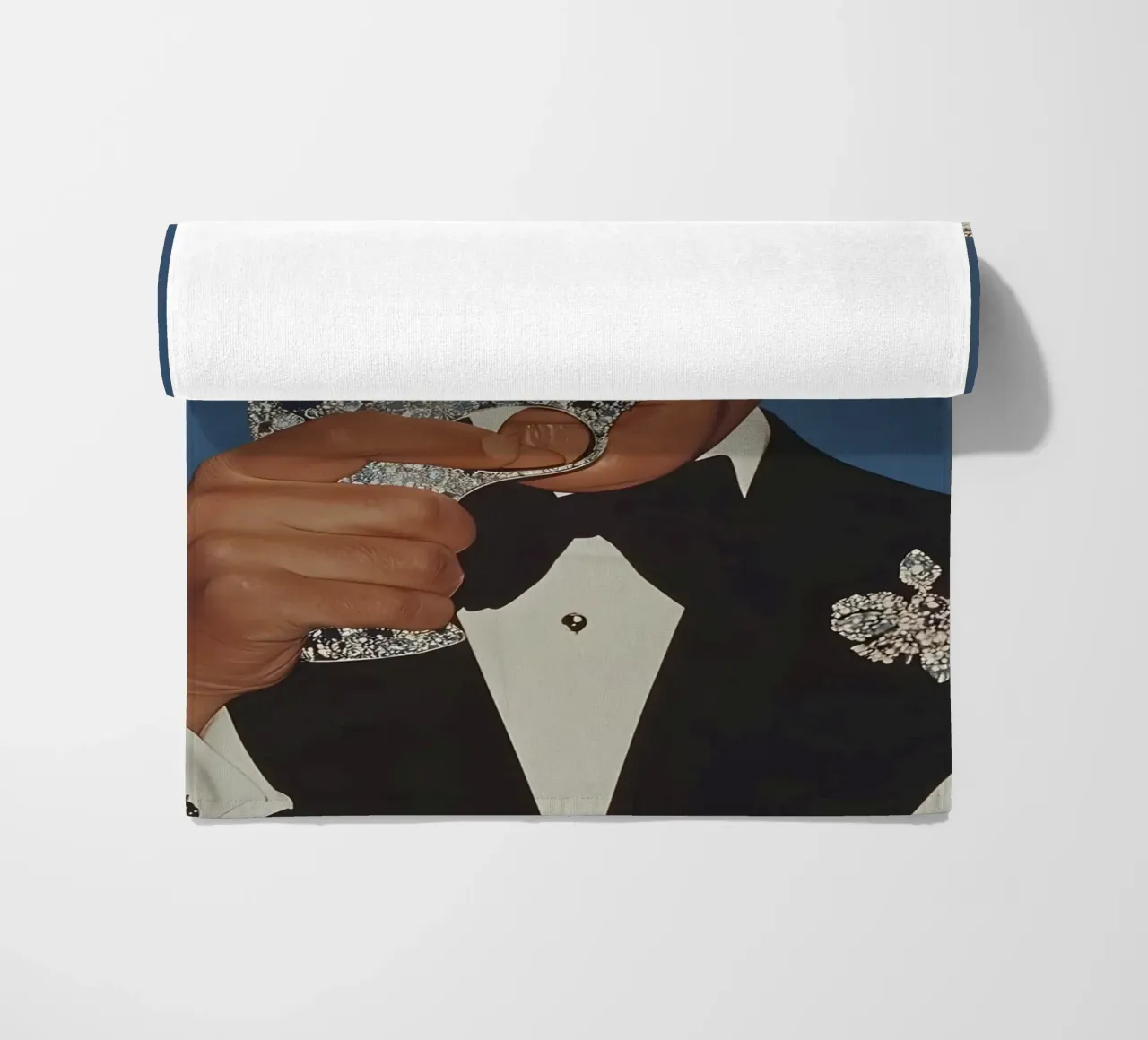 Roger Moore telo mare da Low poly art