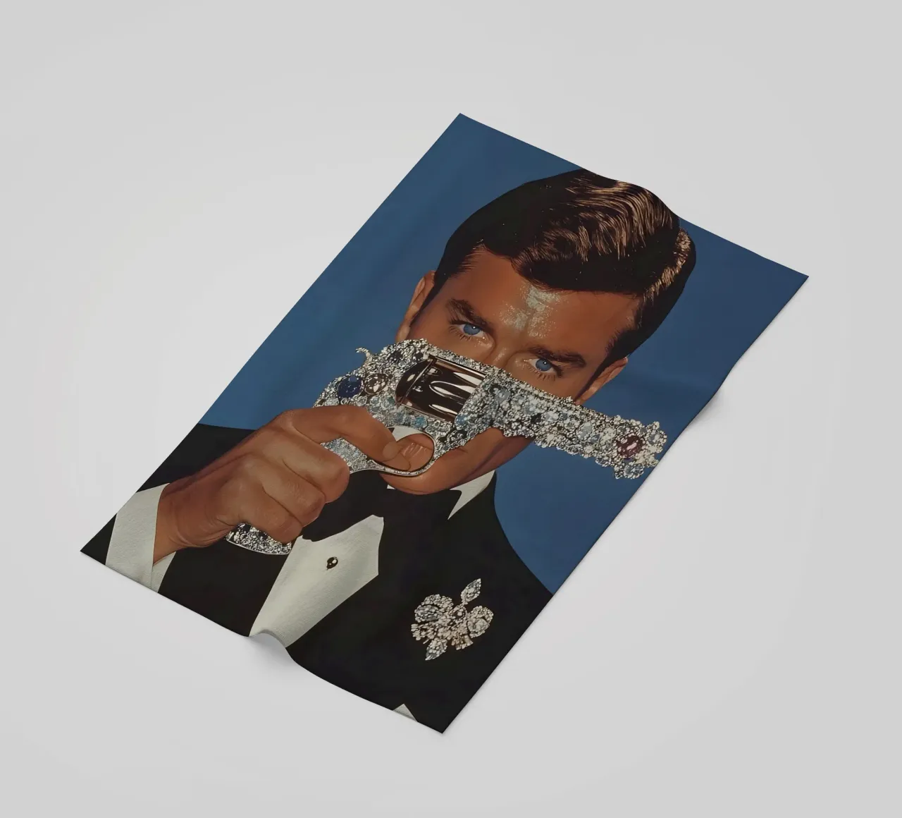 Roger Moore telo mare da Low poly art