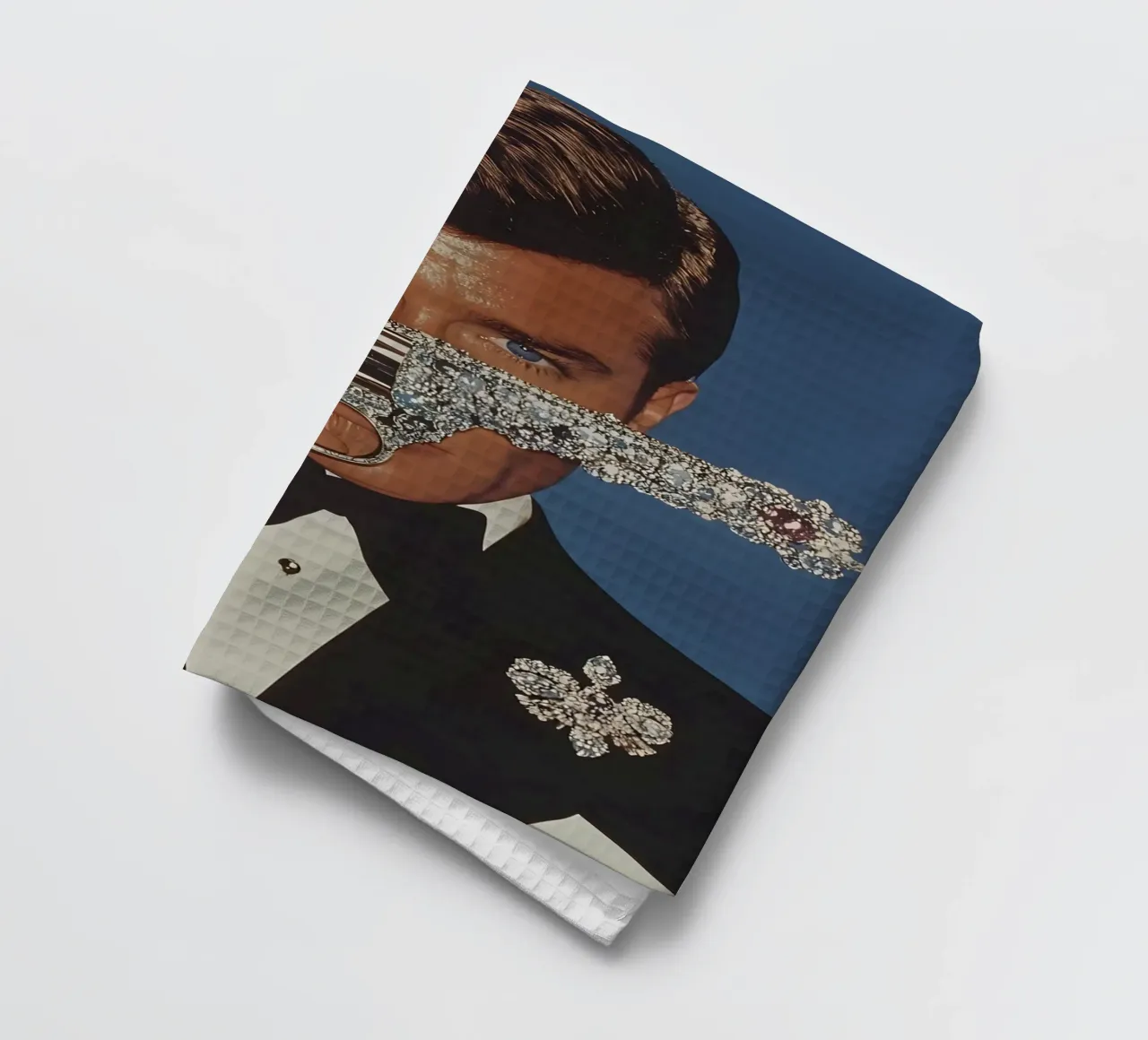 Roger Moore canovaccio da cucina da Low poly art