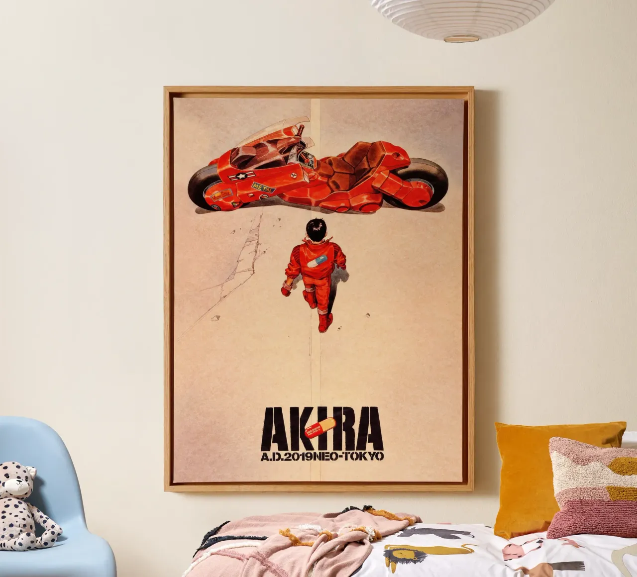 Akira I tela con Cornice a cassetta da Junior Harrington