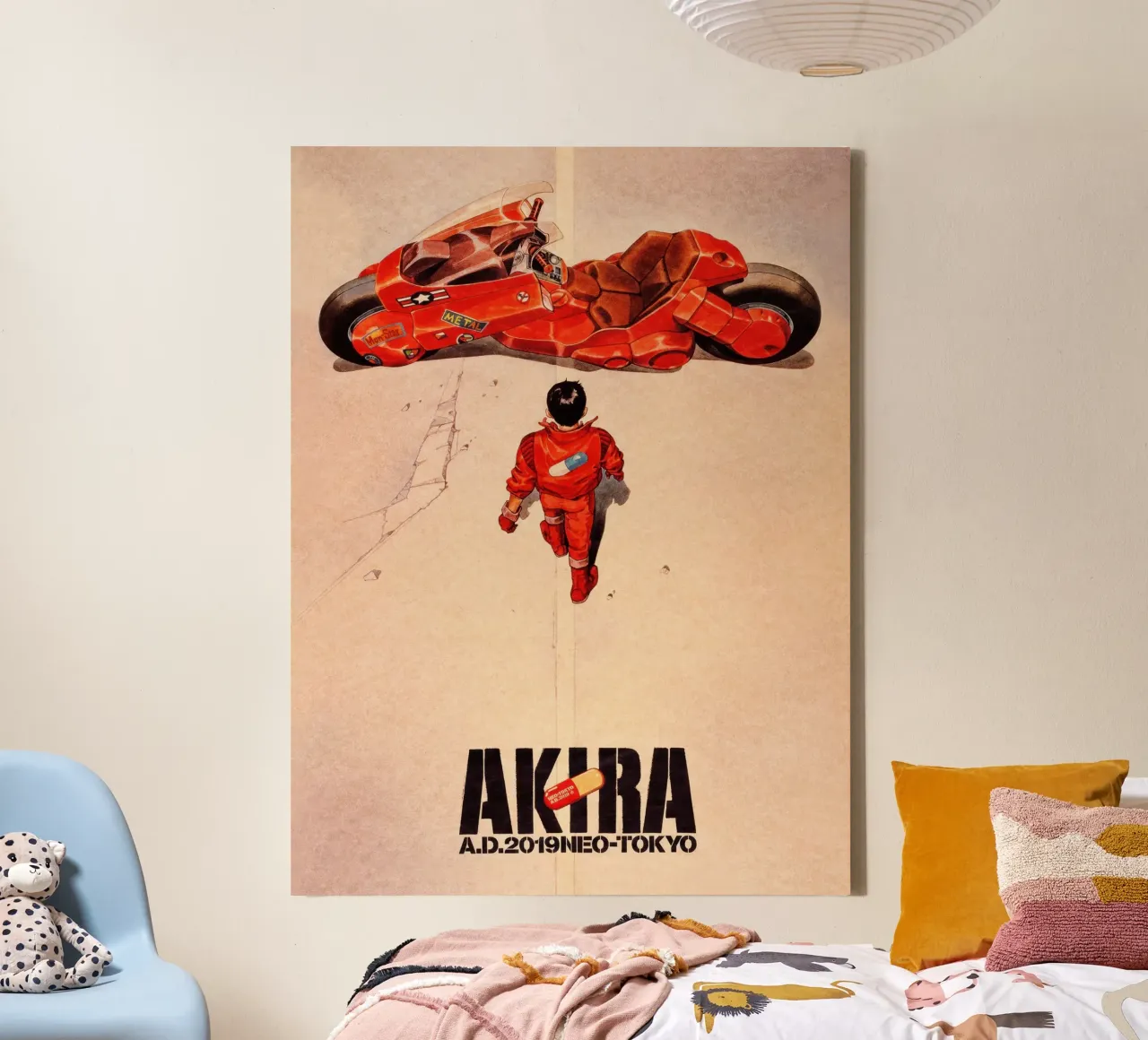 Akira I tela con Cornice a cassetta da Junior Harrington
