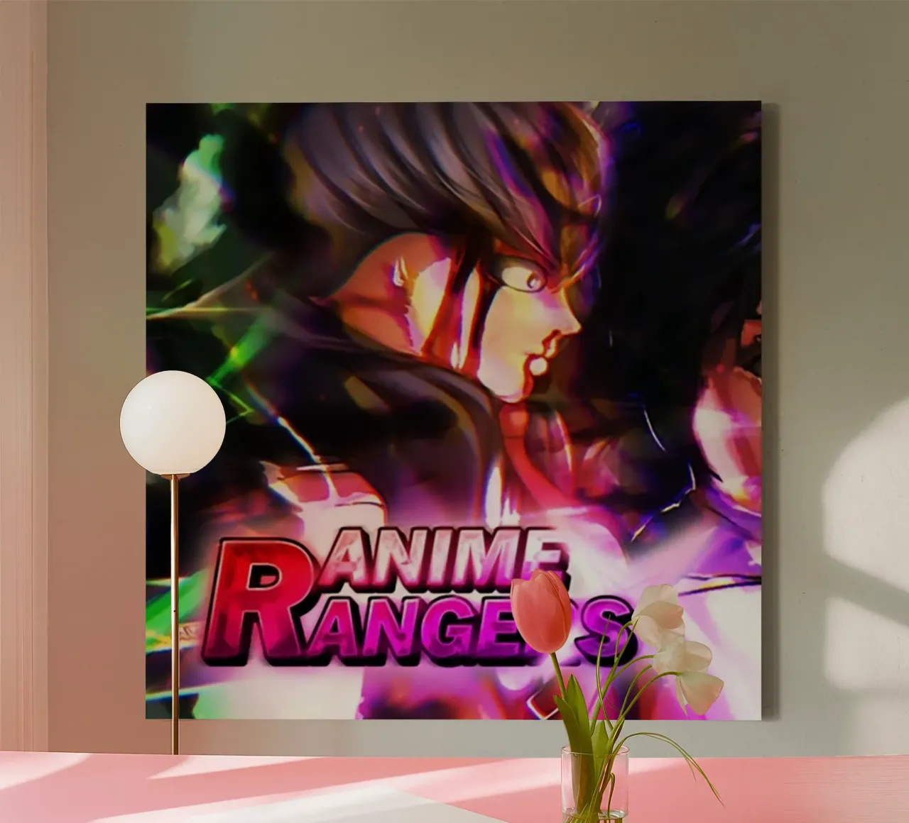 anime rangers x codici 2025 poster tela con Cornice a cassetta da Junior Harrington