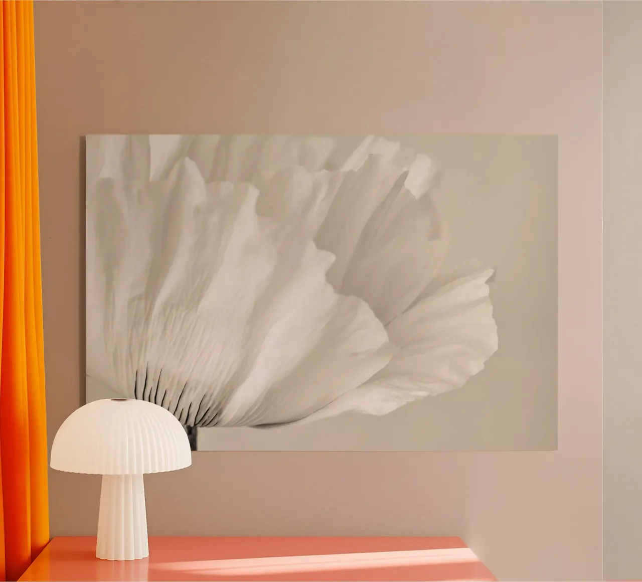 poppy plexiglass da Visuelle Poesie am Wegesrand