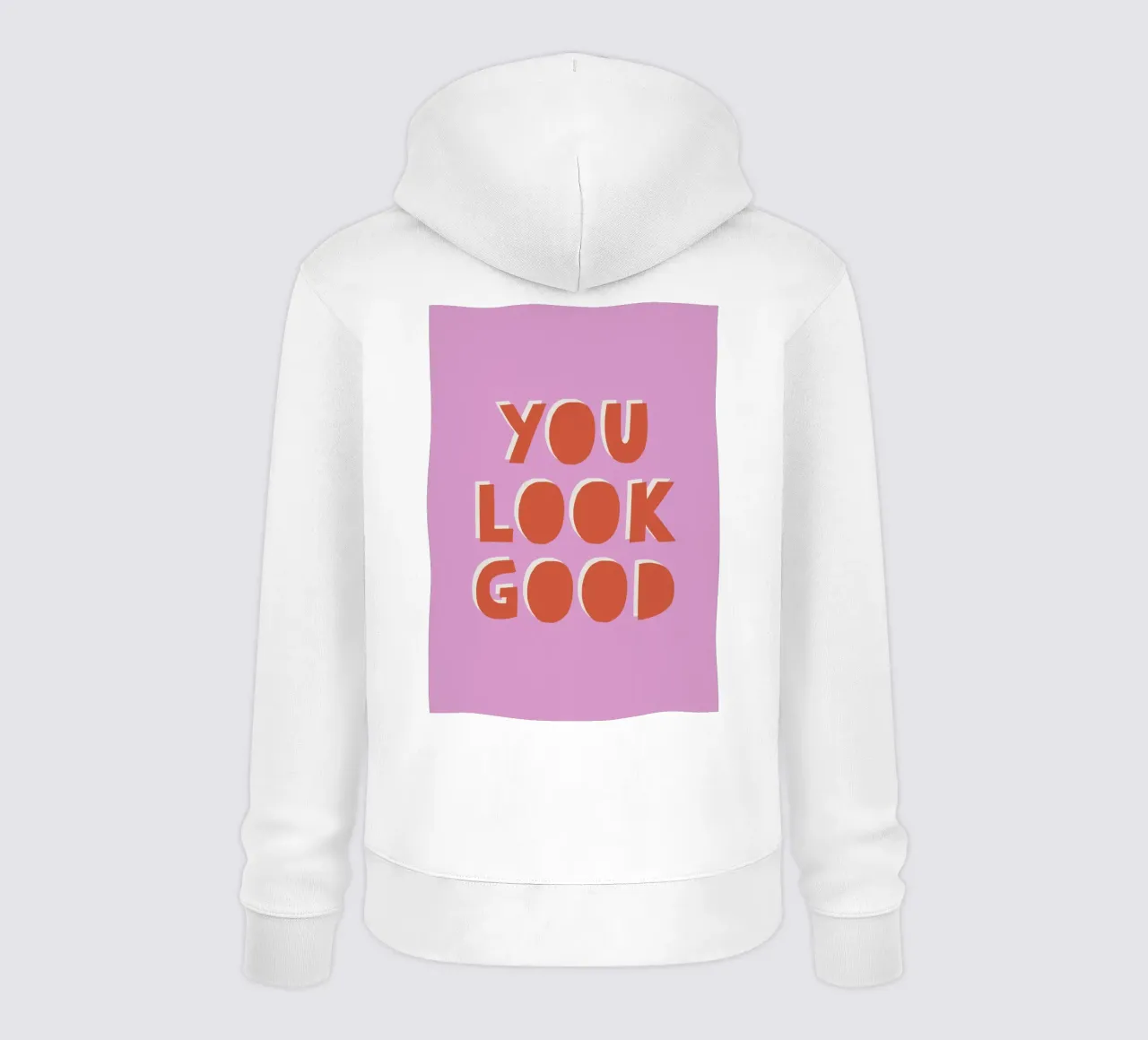 You look good felpa con cappuccio da we line studio - art