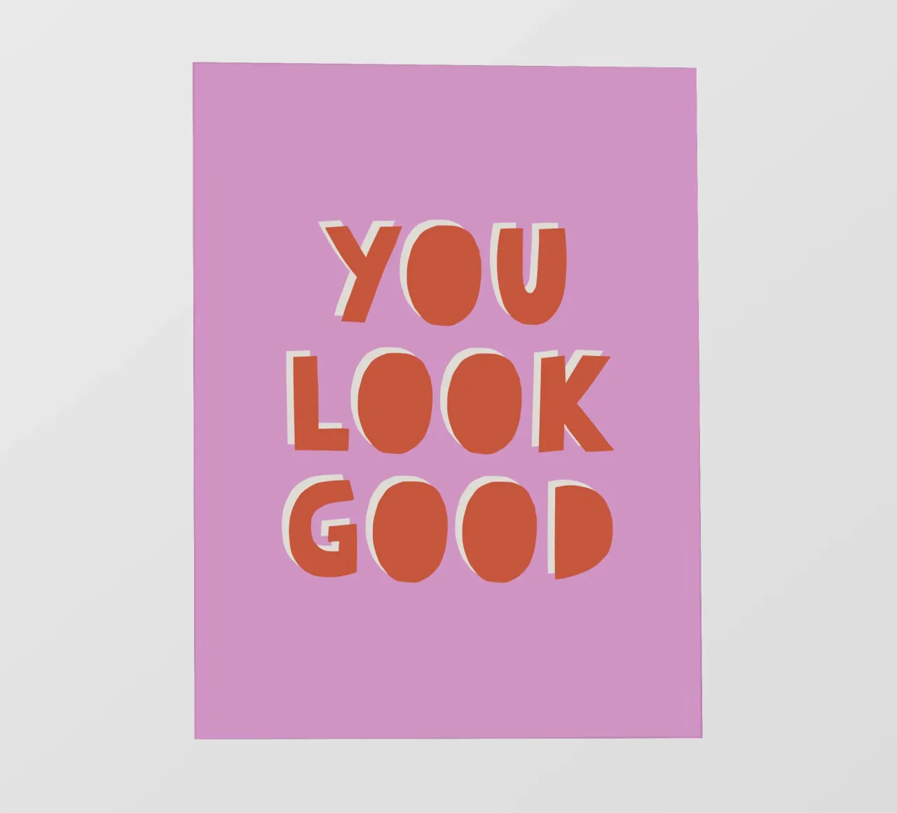 You look good pellicola backlit da we line studio - art