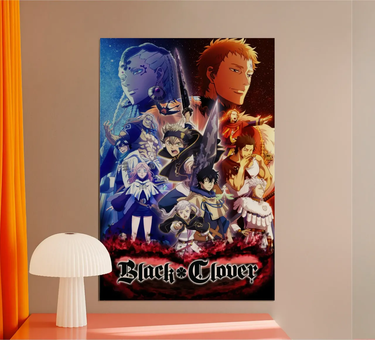 Trifoglio nero - Manga poster da Junior Harrington