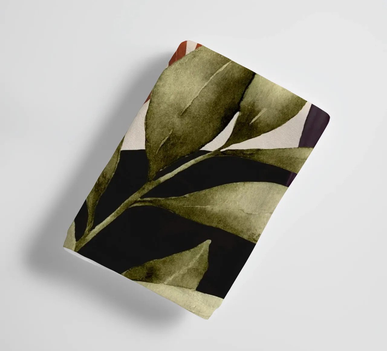 Abstrakte Kunst Tropical Leaves 134 Handtuch von ThingDesign
