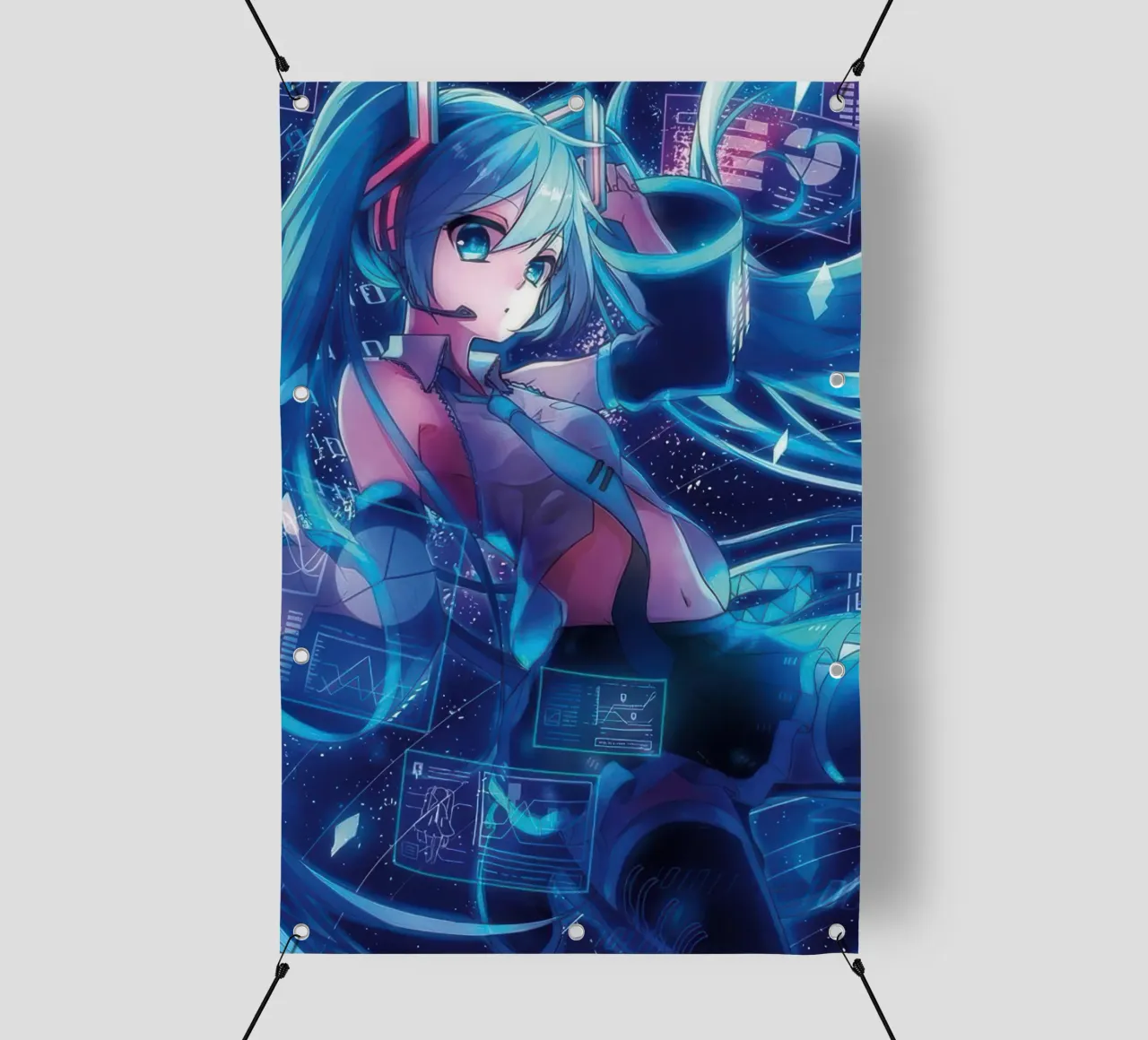 Hatsune Miku telo in pvc da Junior Harrington