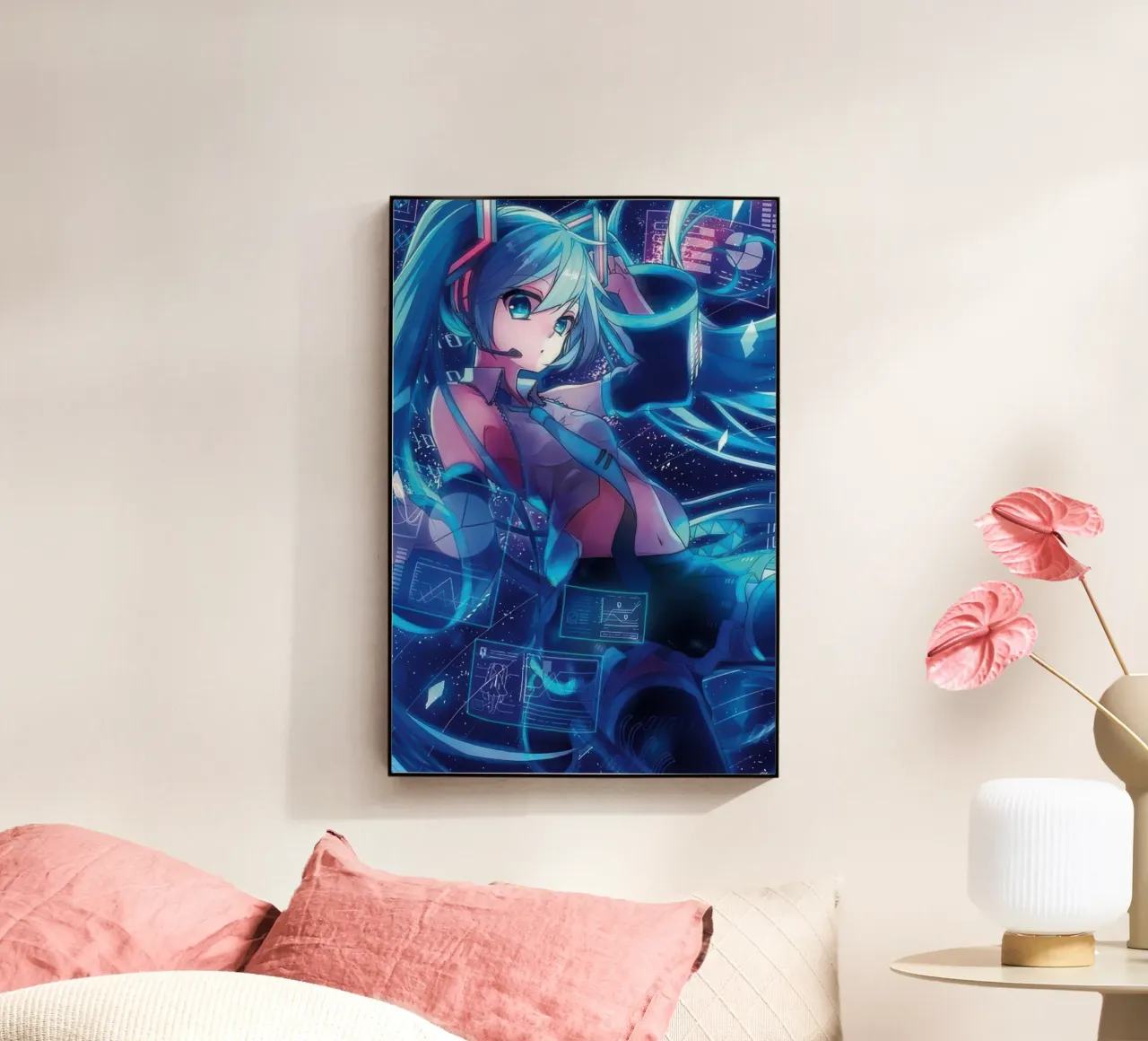 Hatsune Miku plexiglass da Junior Harrington