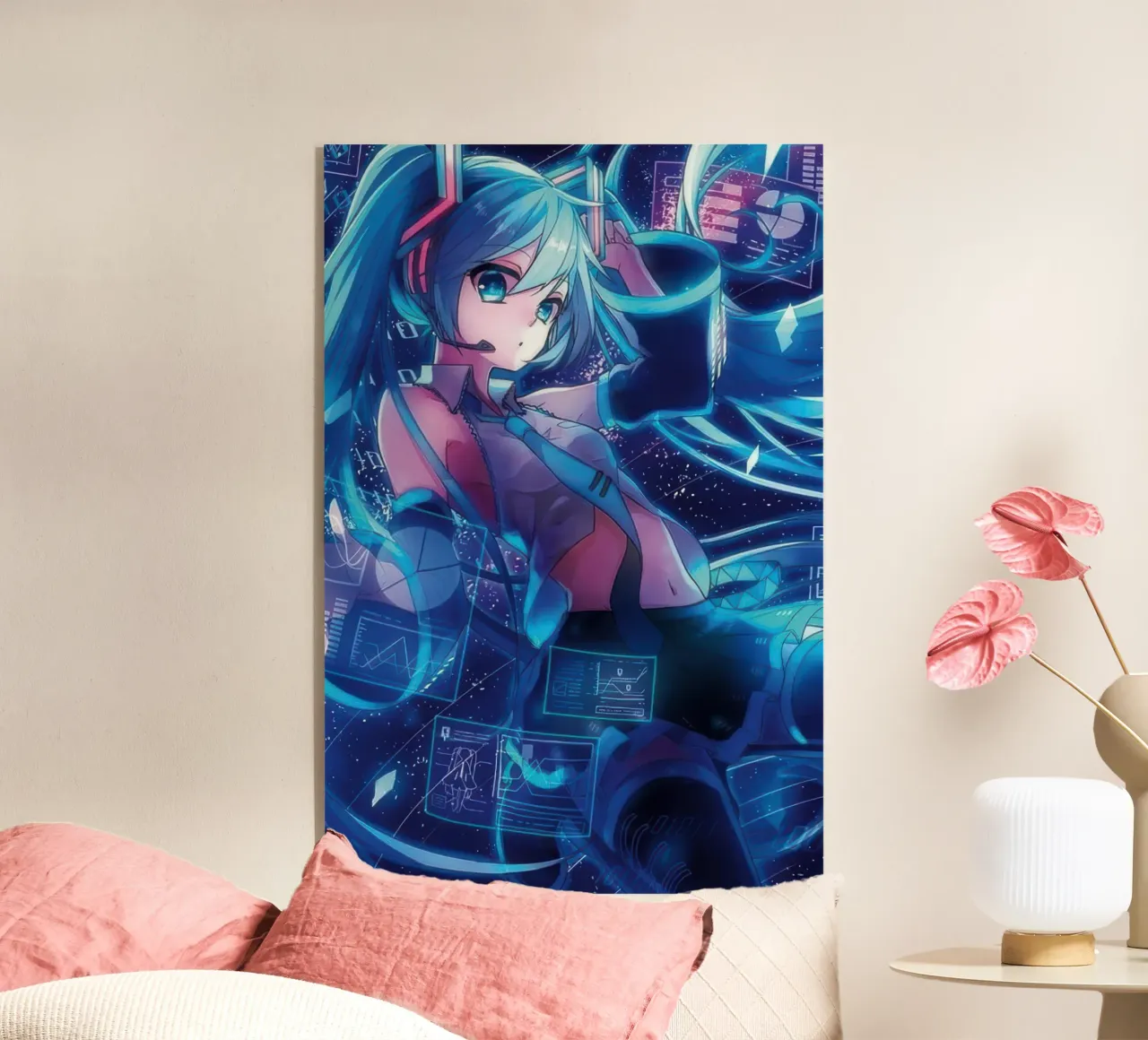 Hatsune Miku plexiglass da Junior Harrington