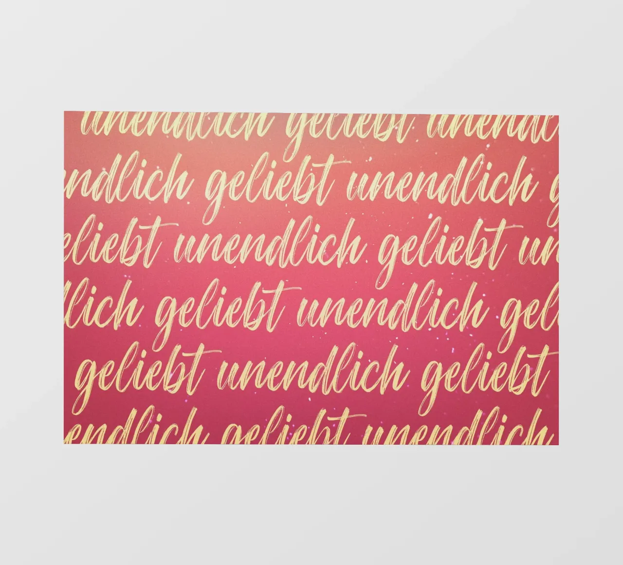 infinitamente amato telo in pvc da undarstellbar Christliche Poster