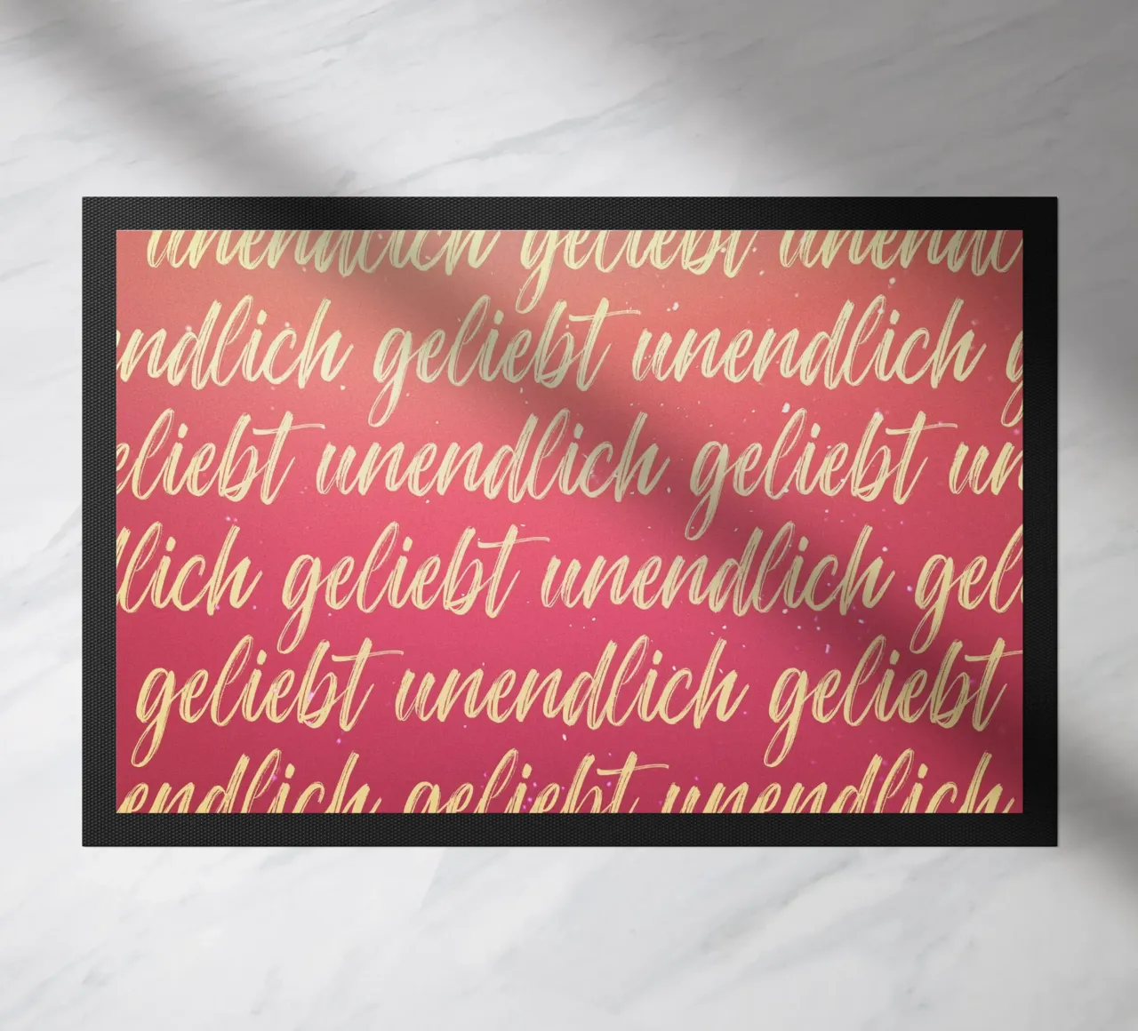 infinitely loved doormat by undarstellbar Christliche Poster