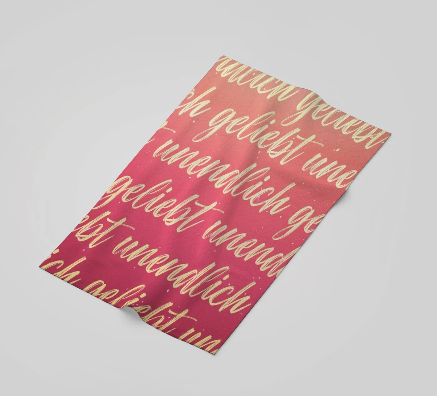 infinitamente amato telo mare da undarstellbar Christliche Poster