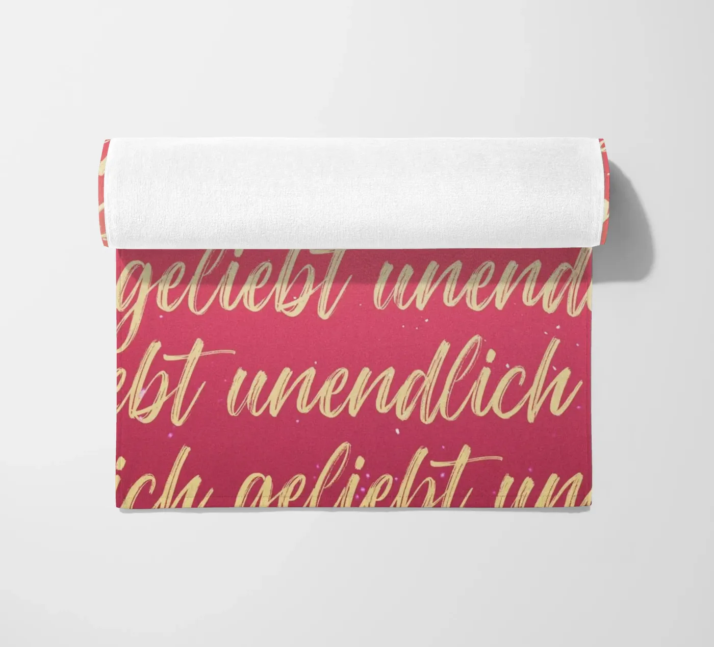 infinitamente amato telo mare da undarstellbar Christliche Poster