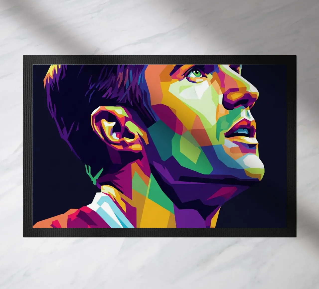 Ritratto pop art di Robin Van Persie zerbino da Hantamrata