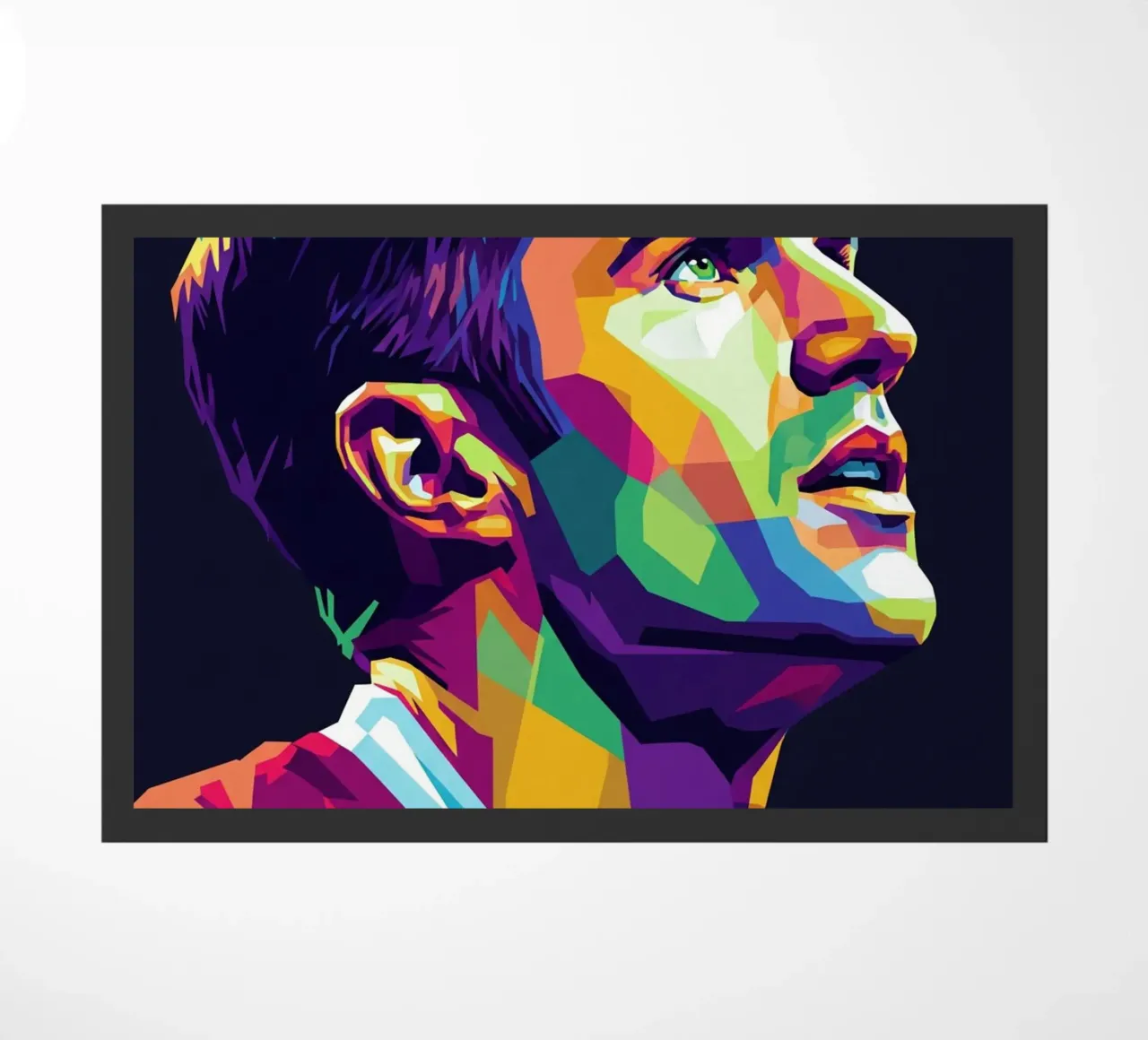 Ritratto pop art di Robin Van Persie zerbino da Hantamrata