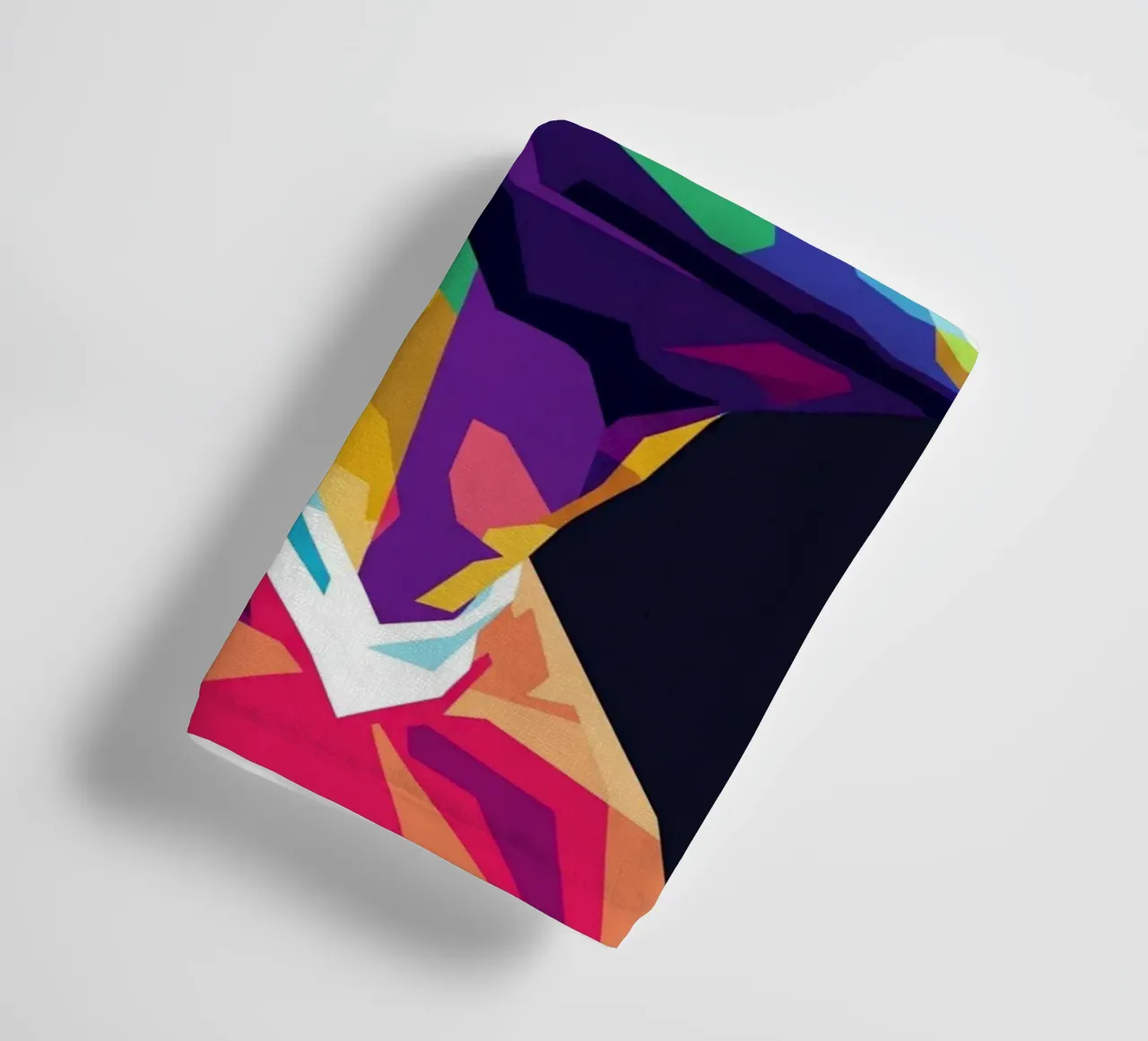Robin Van Persie pop art portrait towel by Hantamrata