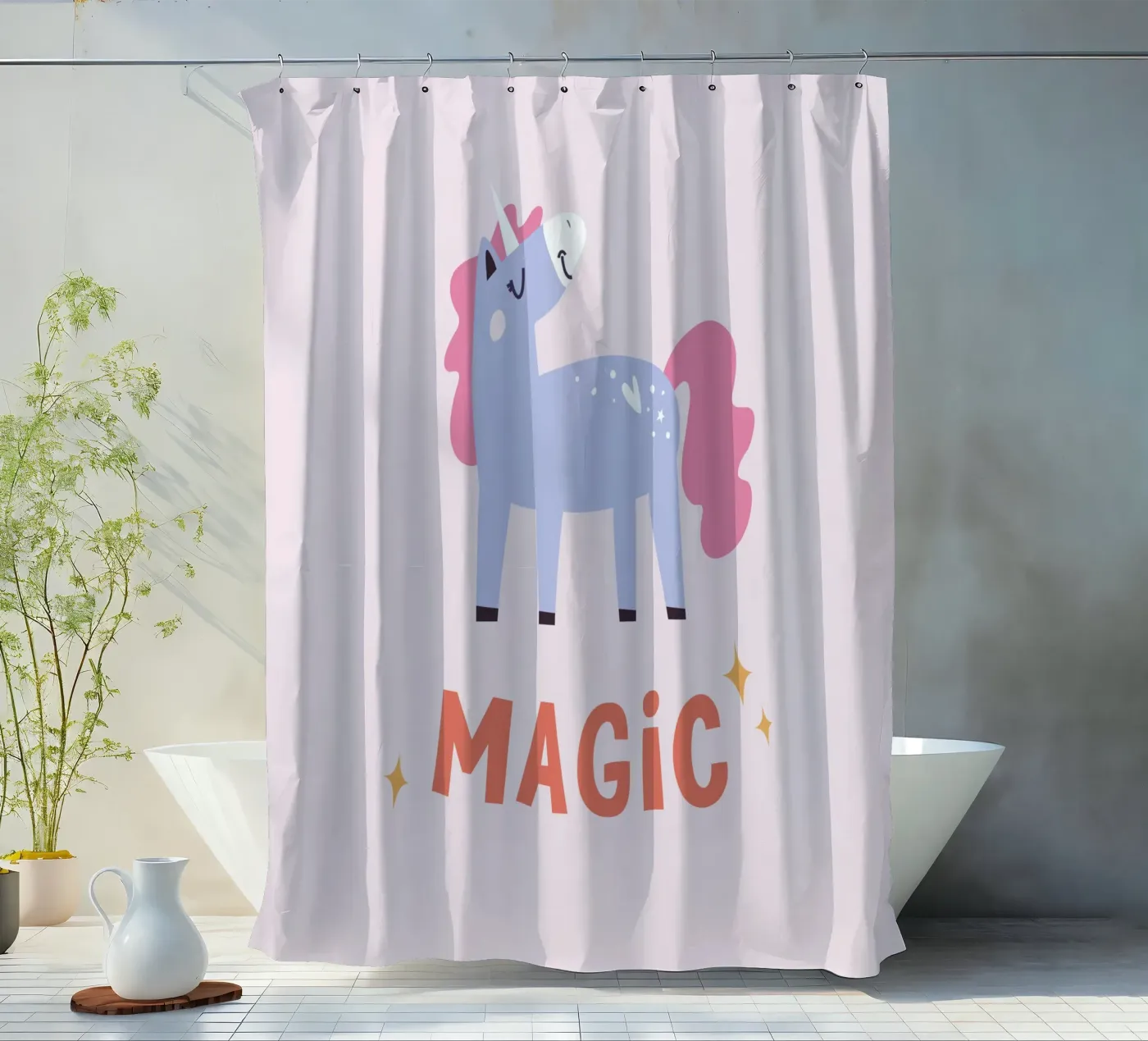 Magic Duschvorhang von we line studio - art