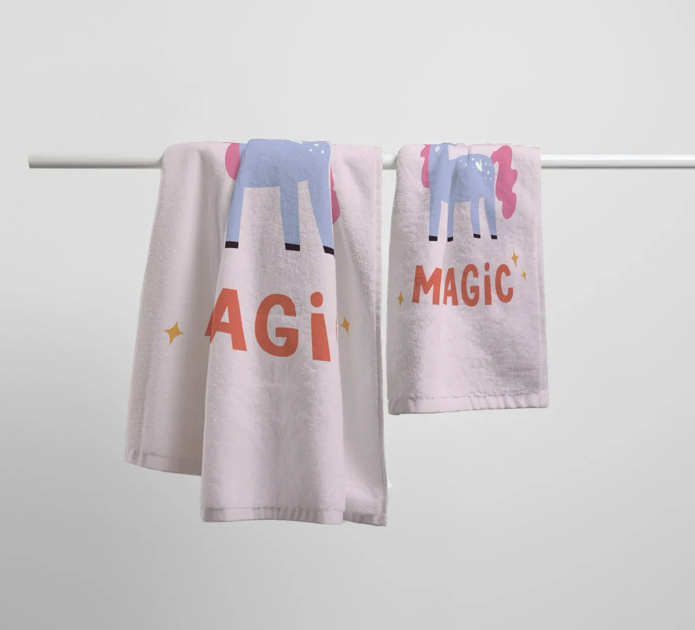 Magic badhanddoek van we line studio - art