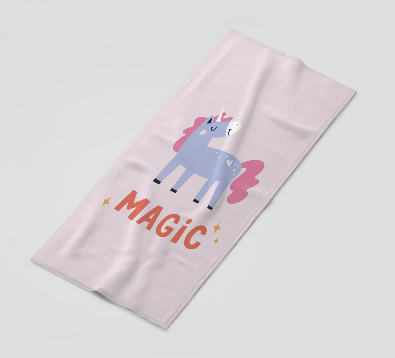 Magic beach towel by we line studio - art