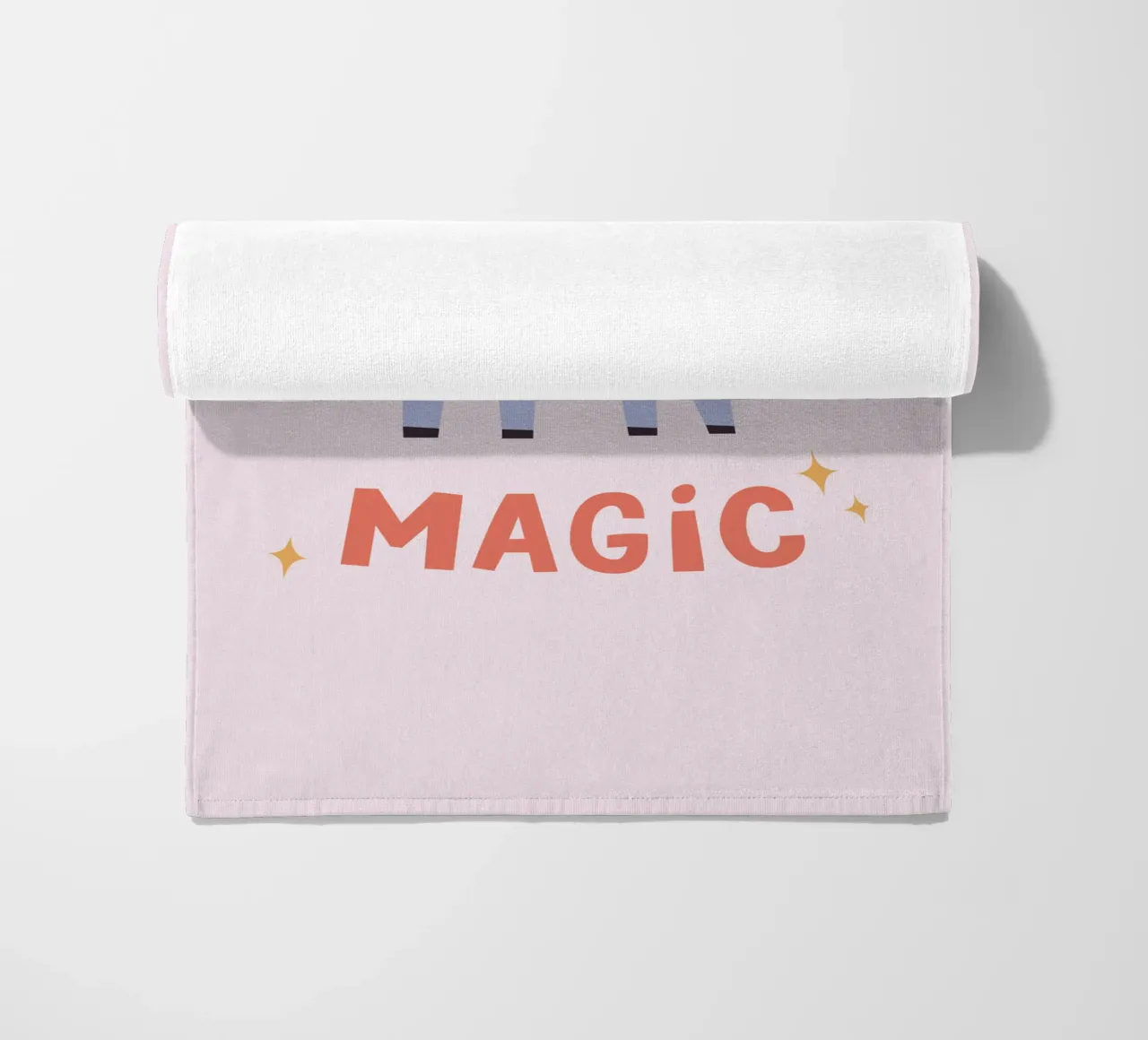 Magic beach towel by we line studio - art