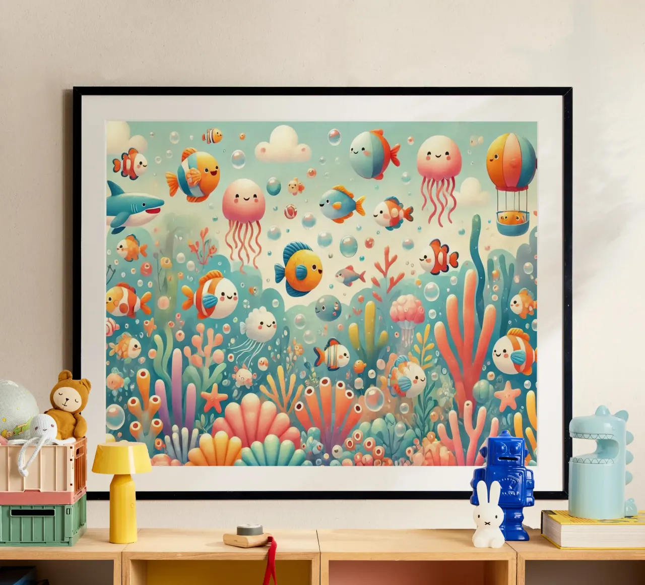 Meraviglie sottomarine poster da Chromatic Fusion Studio