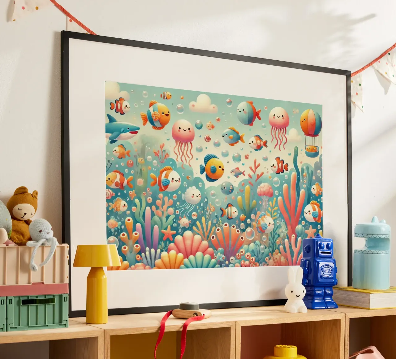 Meraviglie sottomarine poster da Chromatic Fusion Studio