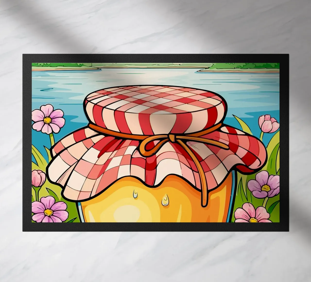 bees and honey zerbino da Dumery Art