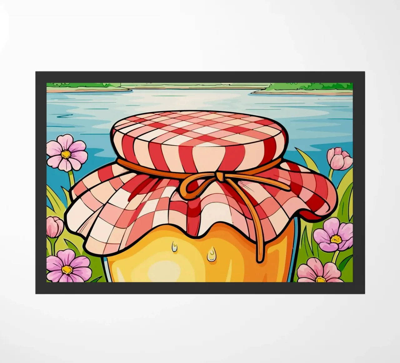 bees and honey zerbino da Dumery Art