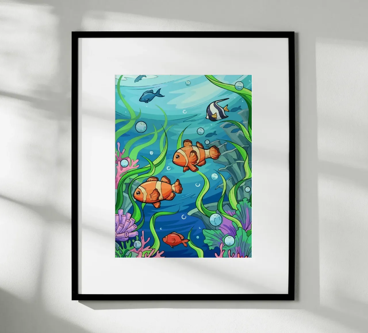 nemo fish poster da Dumery Art