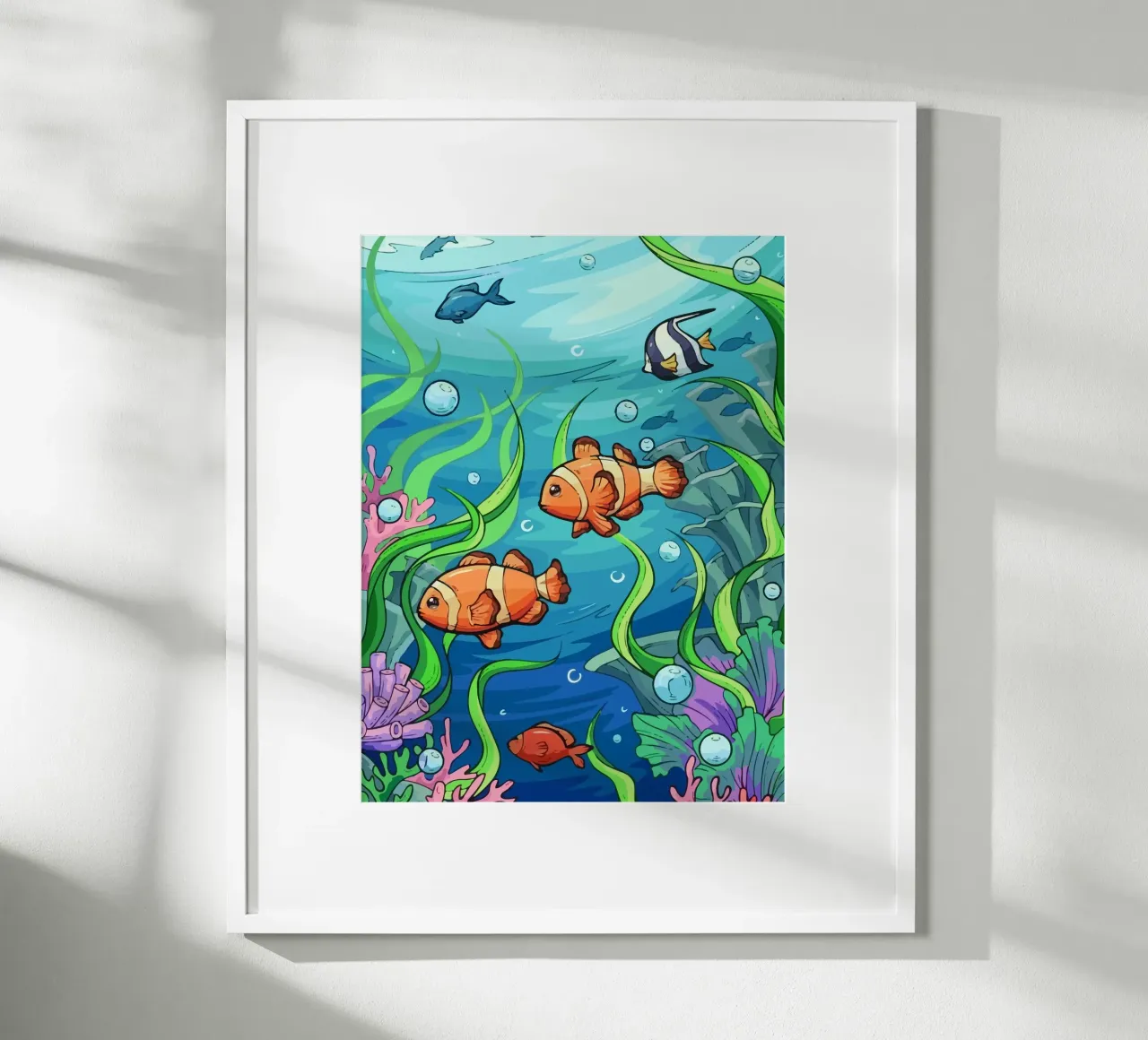 nemo fish poster da Dumery Art
