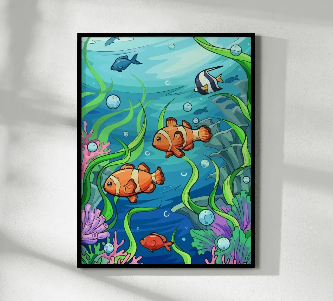 nemo fish poster da Dumery Art