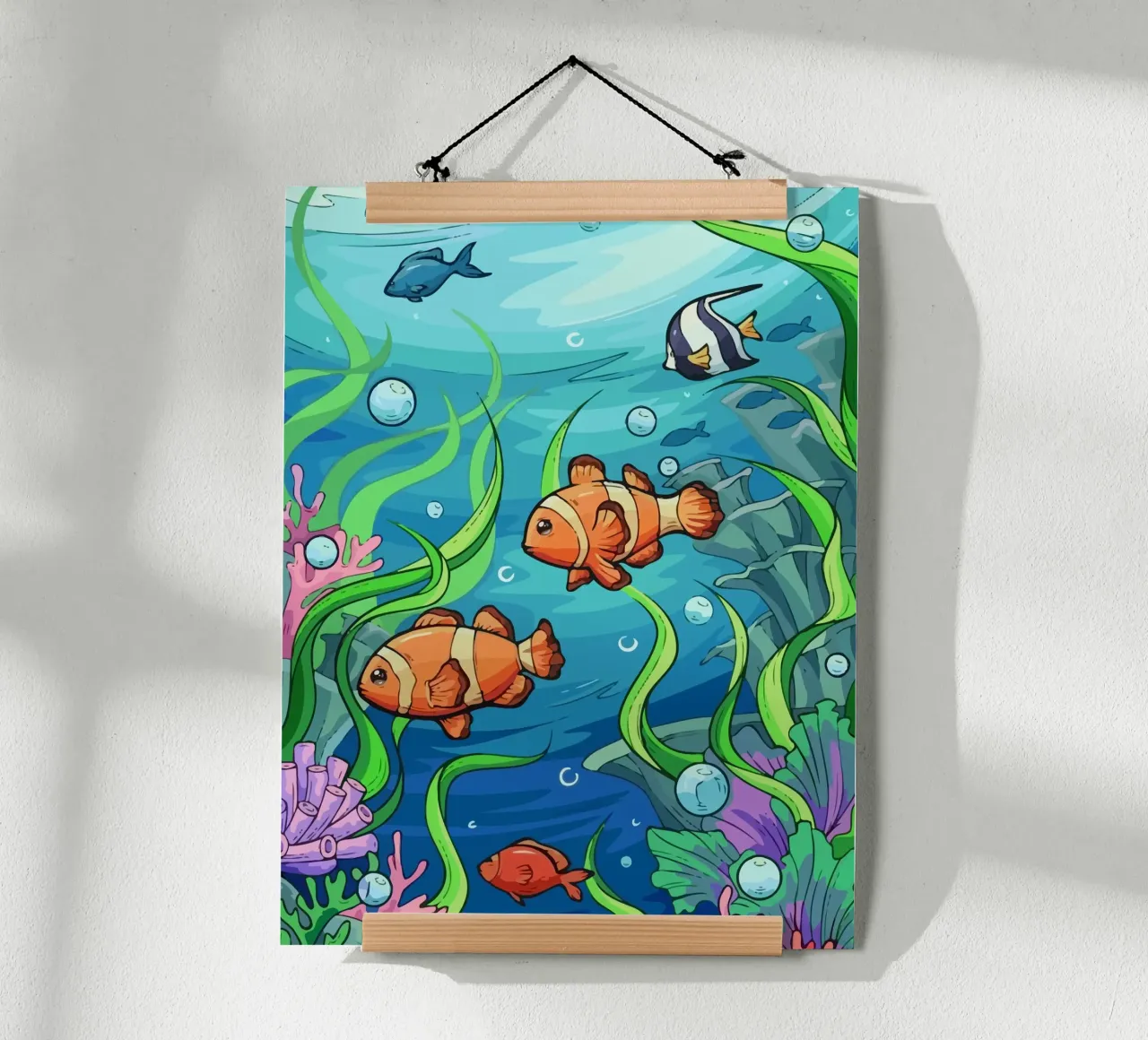 nemo fish poster da Dumery Art