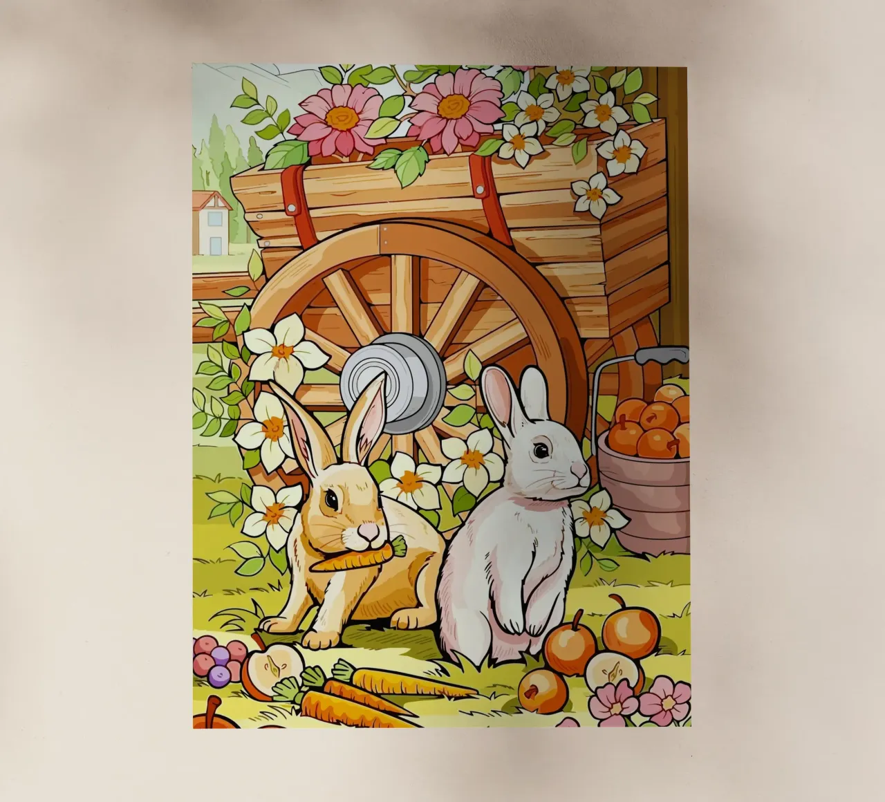 rabbits pellicola backlit da Dumery Art