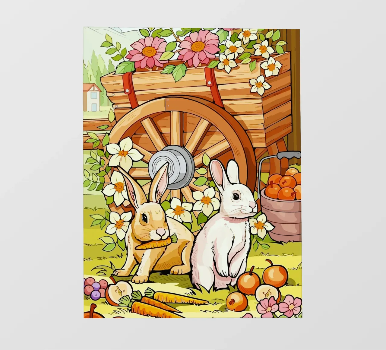 rabbits telo in pvc da Dumery Art