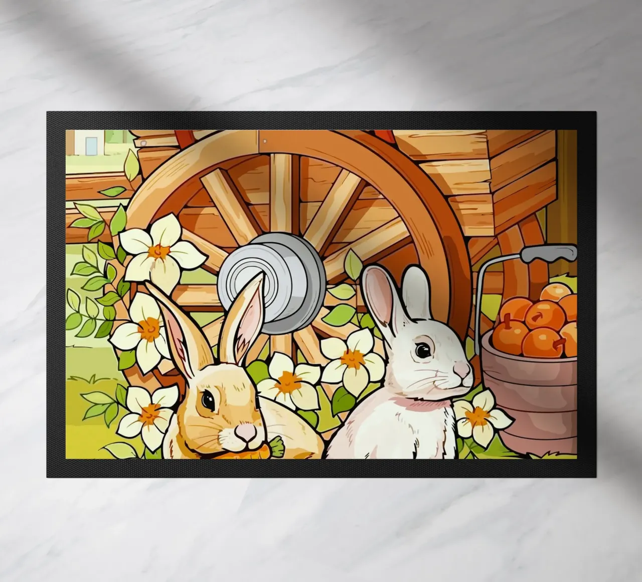 rabbits zerbino da Dumery Art