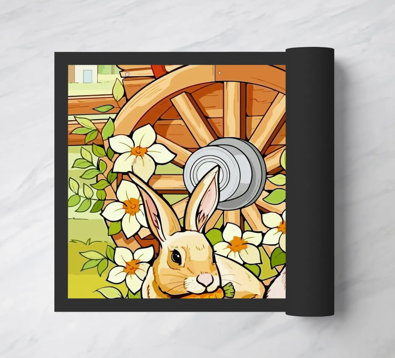 rabbits zerbino da Dumery Art