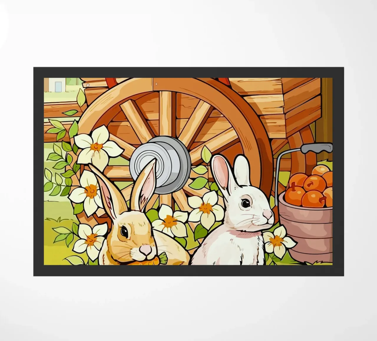 rabbits zerbino da Dumery Art