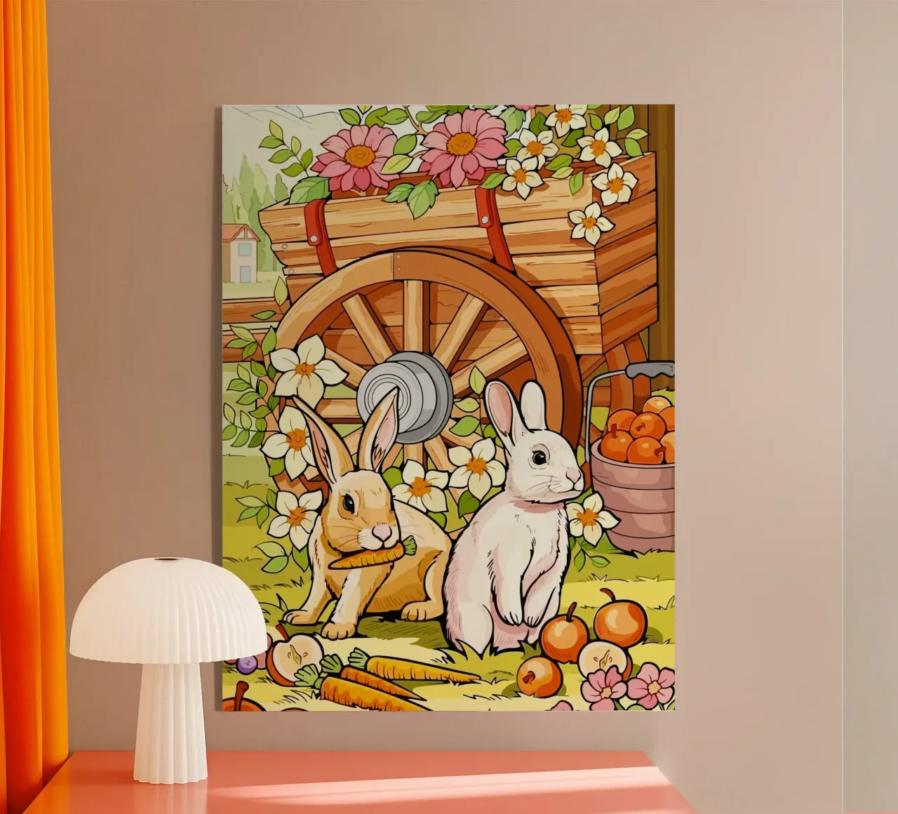 rabbits plexiglass da Dumery Art