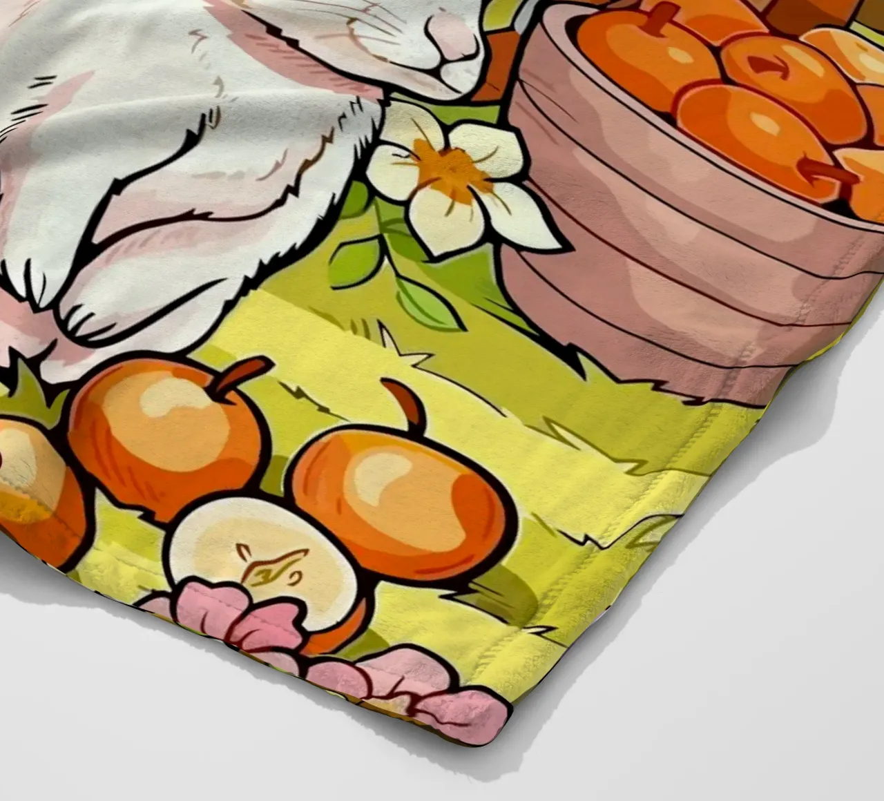 rabbits coperta in pile da Dumery Art