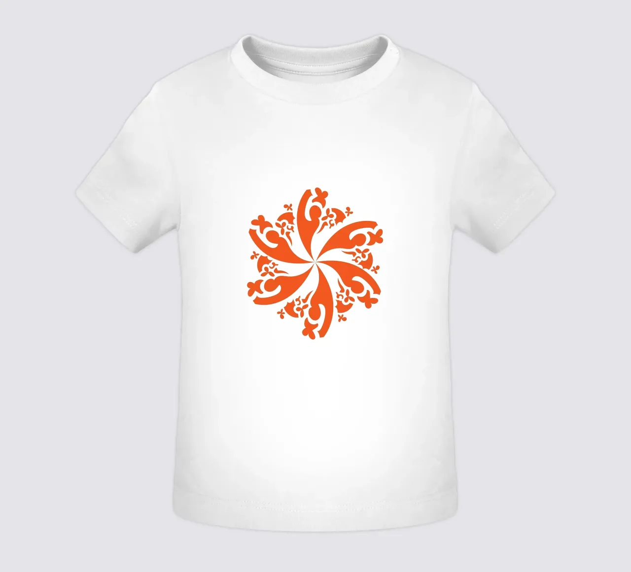 Rosetta rossa maglietta neonato da LAPIS-Design