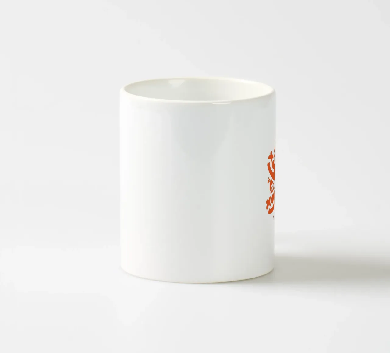 Rosetta rossa tazza in ceramica da LAPIS-Design