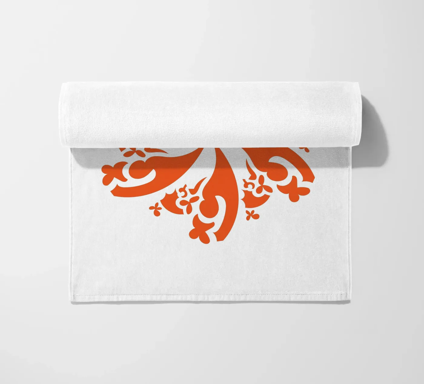 Rosette rot Strandtuch von LAPIS-Design