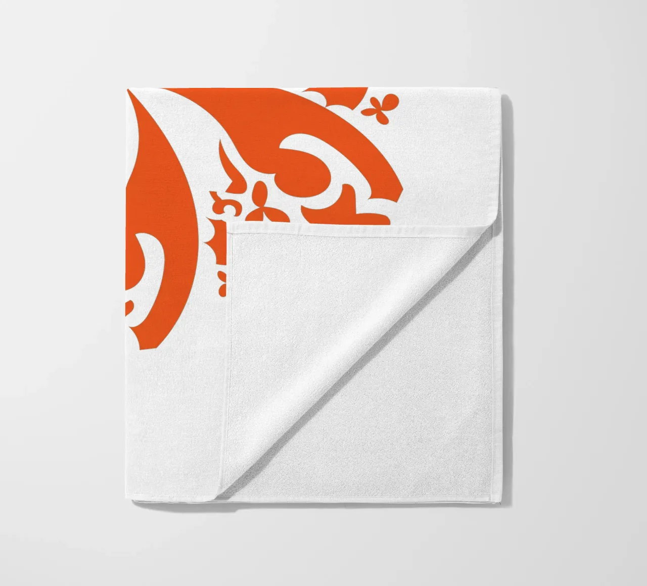 Rosetta rossa telo mare da LAPIS-Design