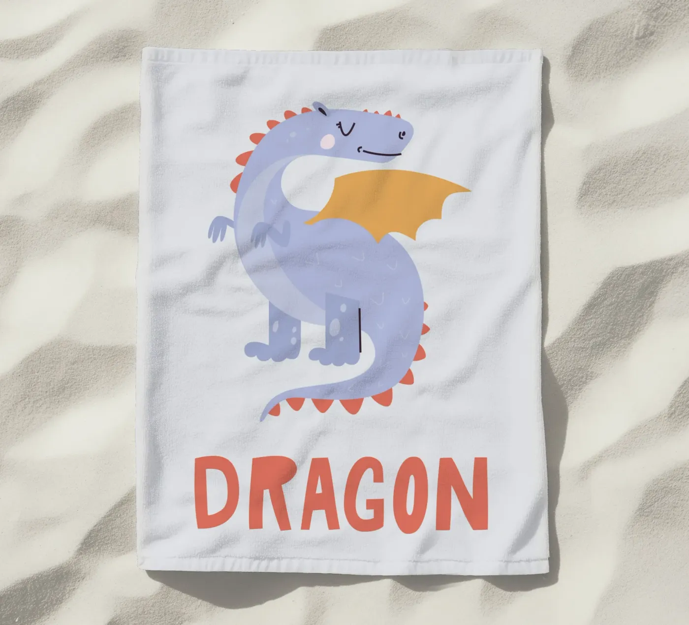 Dragon serviette de plage de we line studio - art