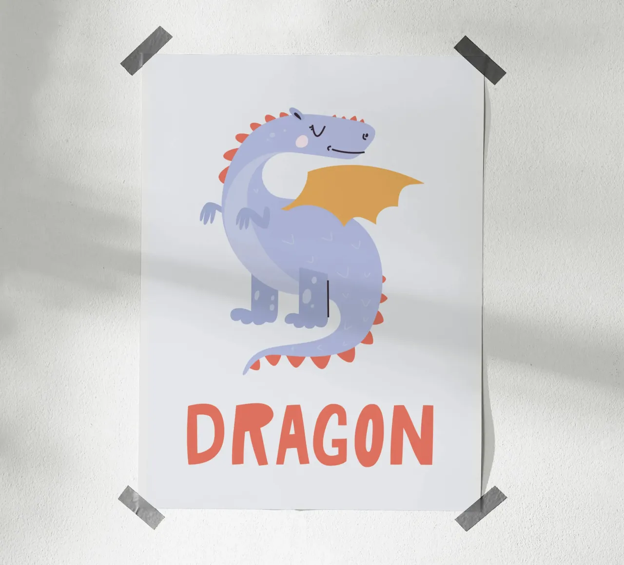 Dragon poster da we line studio - art