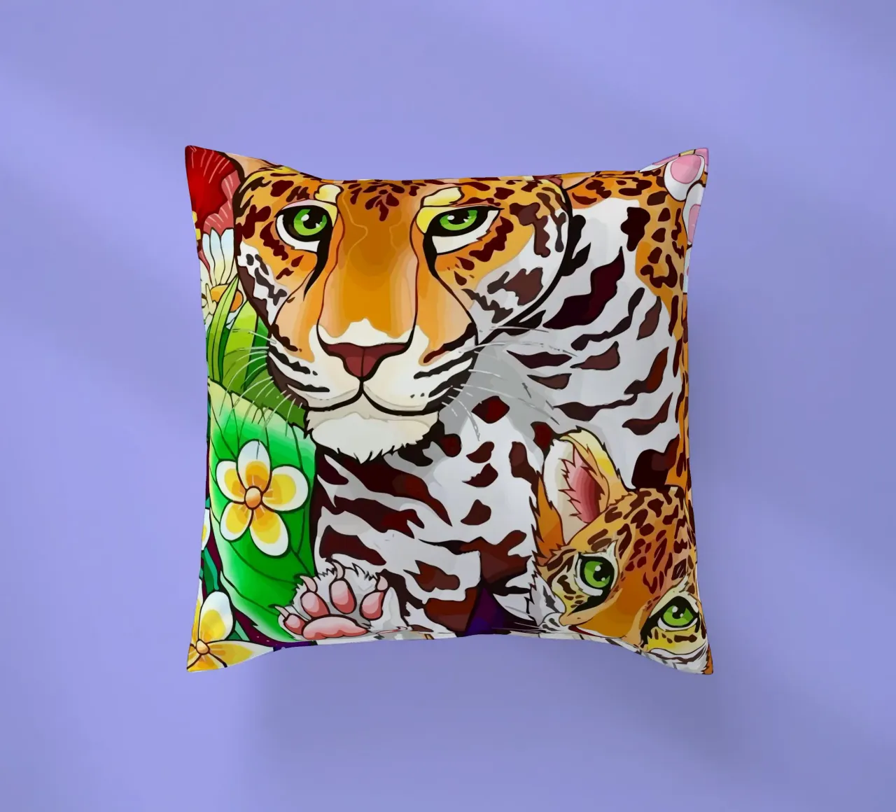 Tigers cuscino da Dumery Art