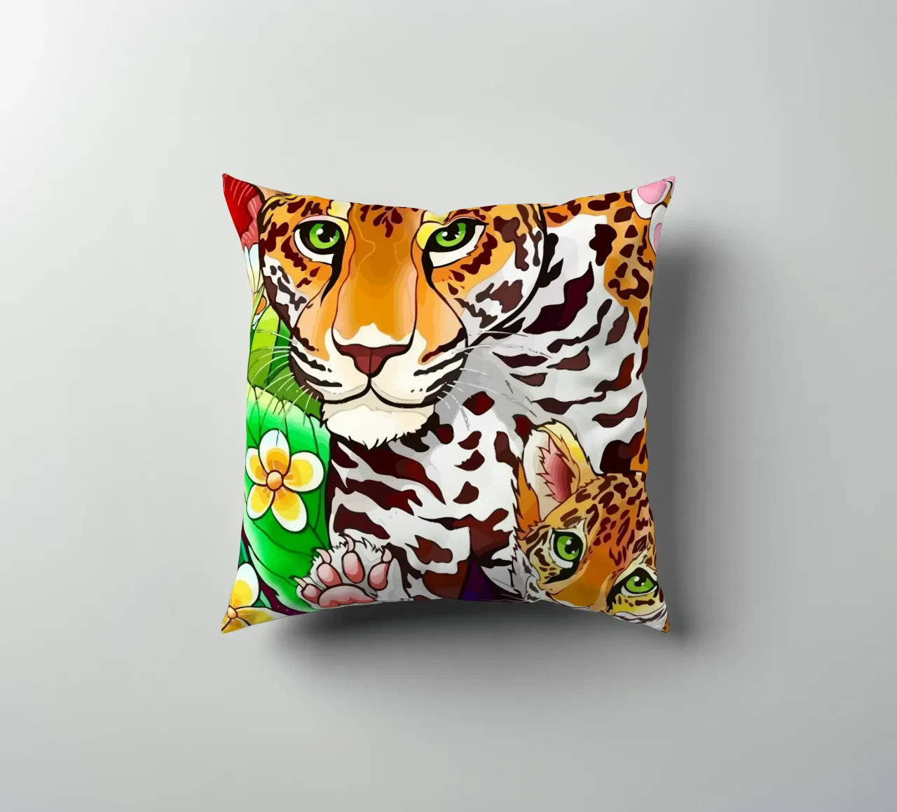 Tigers cuscino da Dumery Art